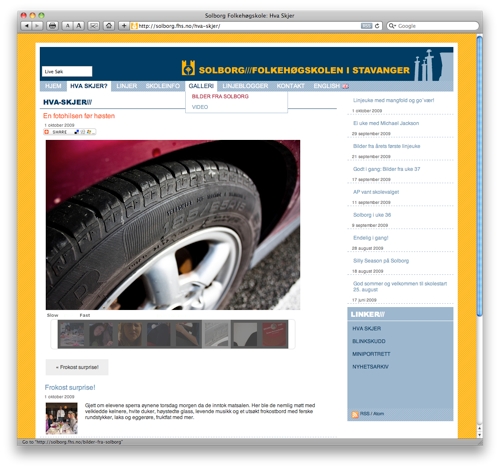 Solborg Folkehogskole News page solborg news